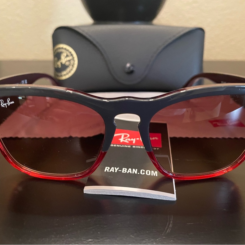 Ray-Ban Steve Red and Black Sunglasses